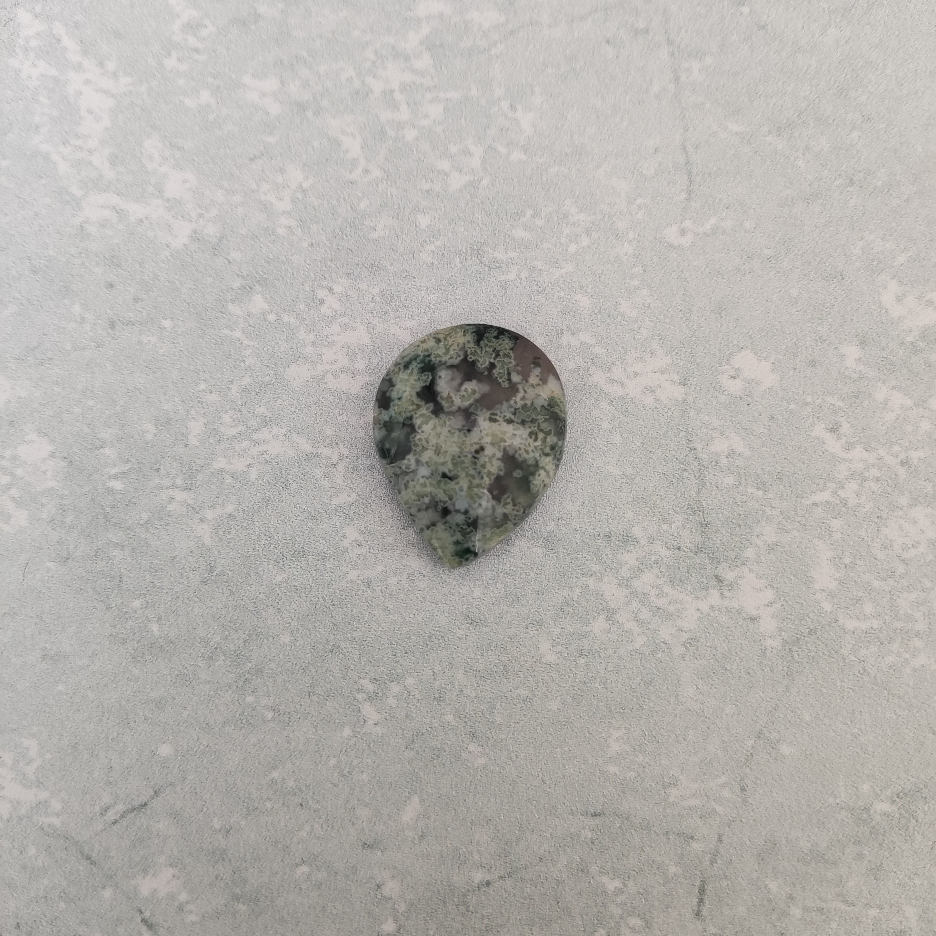 نگین عقیق شجردار بهاری