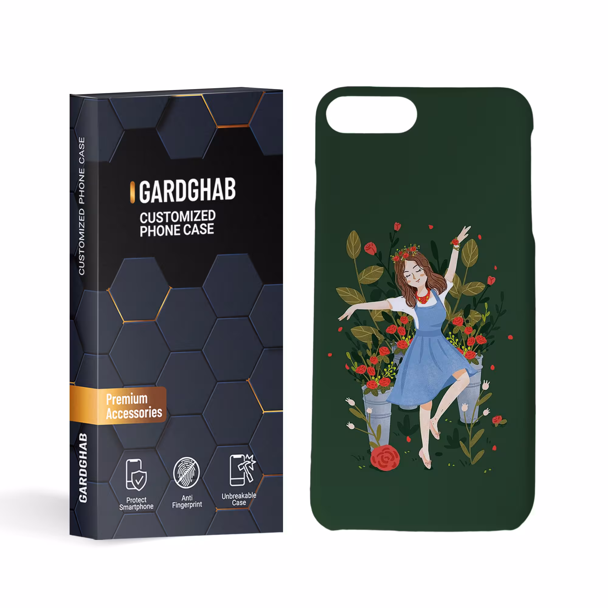 کاور گارد قاب مدل دخترانه مناسب برای گوشی موبایل اپل iPhone 7plus / 8plus