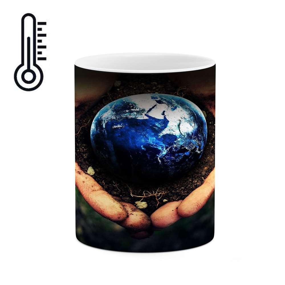 ماگ حرارتی کاکتی طرح گوی مدل mgh15469