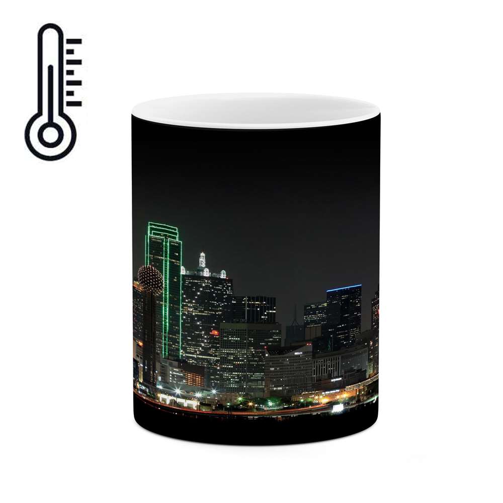 ماگ حرارتی کاکتی طرح شهر مدل mgh13360