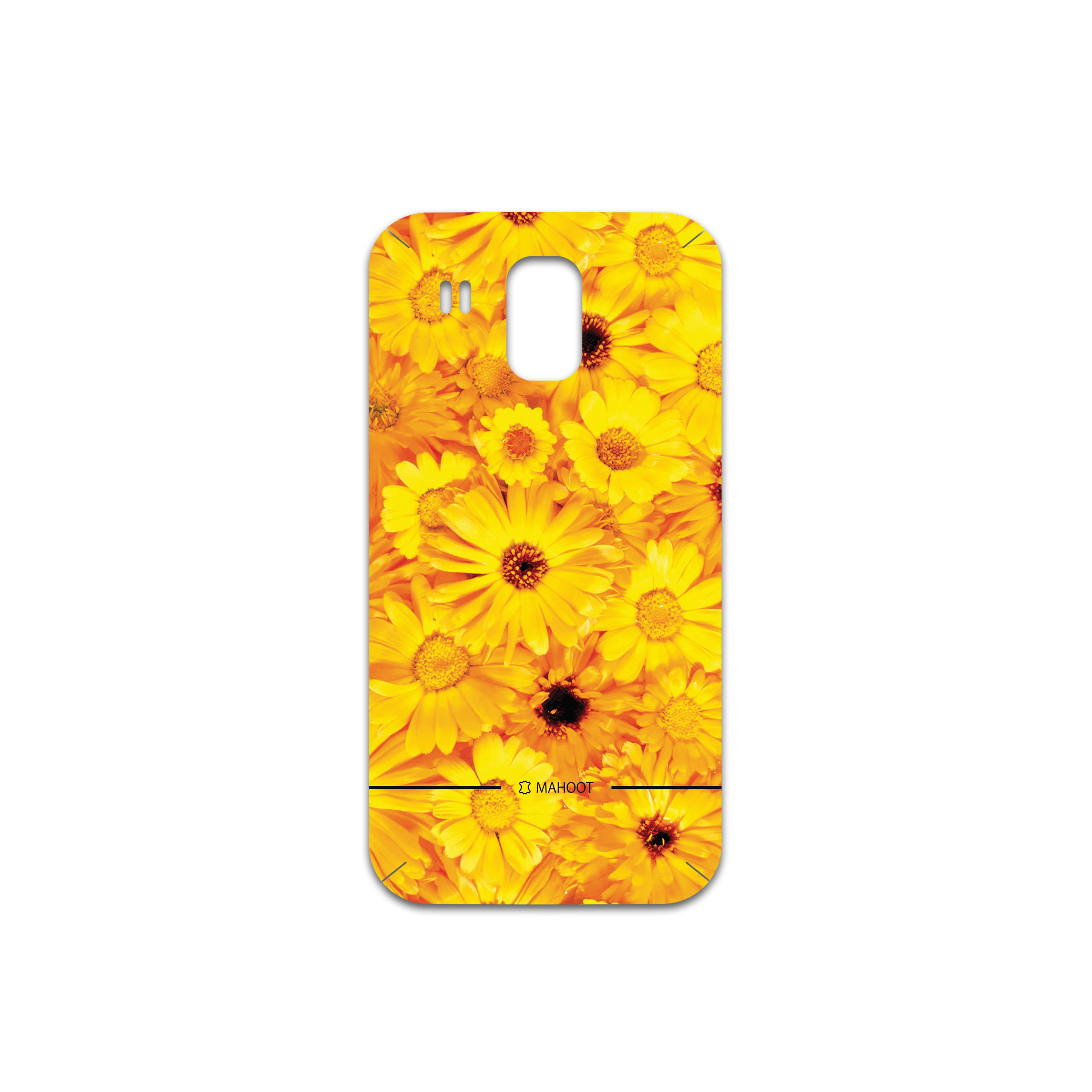 برچسب پوششی ماهوت مدل Yellow-Flower مناسب برای گوشی موبایل هوآوی Ascend G525