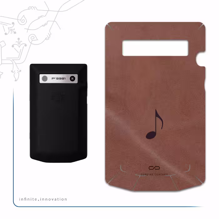 برچسب پوششی ماهوت مدل MNL-CHNG مناسب برای گوشی موبایل بلک بری P9981