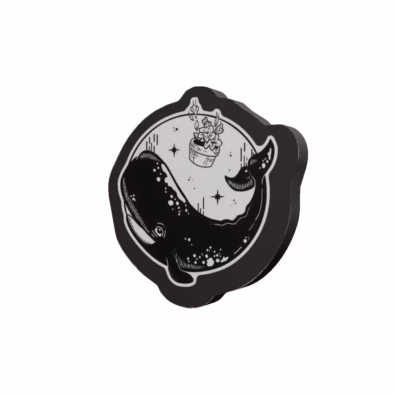 استیکر طرح نهنگ کد 298