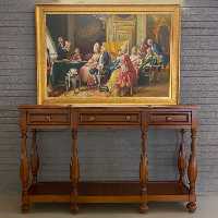 میز کنسول مدرن قهوه ای