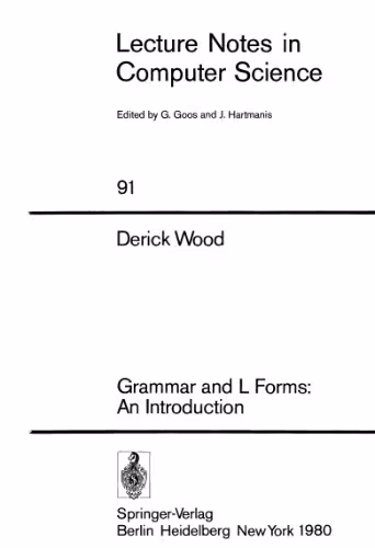 خرید و دانلود نسخه کامل کتاب Grammar and L forms: An introduction