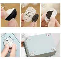 چرخ مخفی زیر کمد 