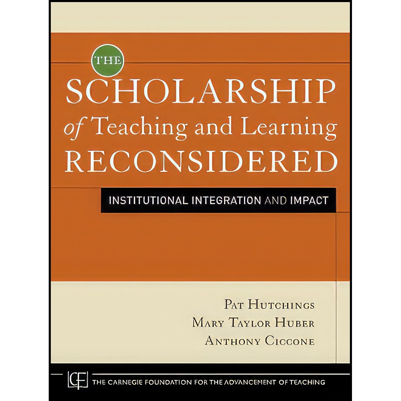 کتاب زبان اصلی The Scholarship of Teaching and Learning Reconsidered