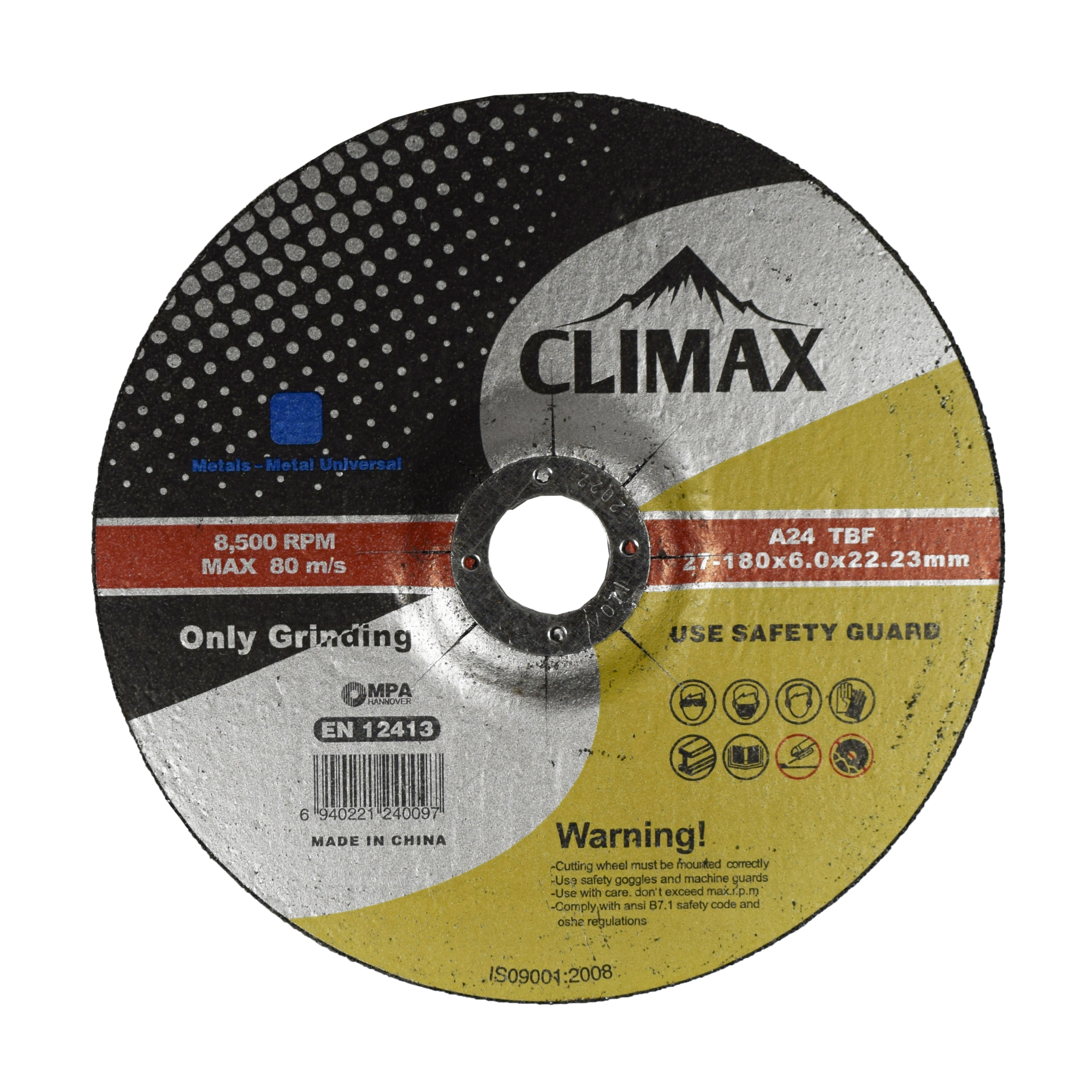 صفحه سنگ سایش آهن کلایمکس مدل CL-1806