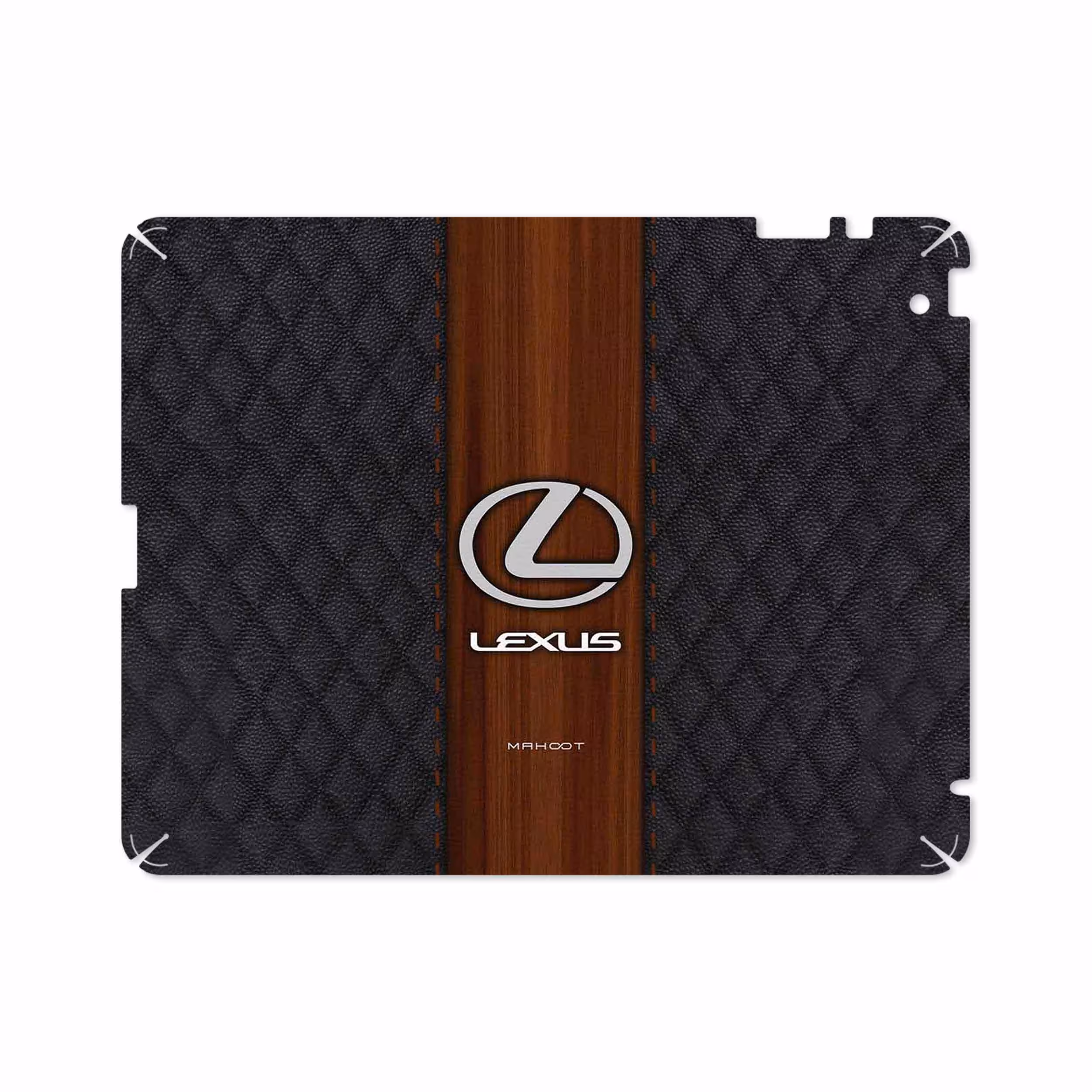 برچسب پوششی ماهوت مدل Lexus-Logo مناسب برای تبلت اپل iPad 2 2011 A1397