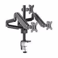 خرید پایه نگهدارنده مانیتور Twisted Minds Triple Monitor Mechanical Spring With USB Monitor Arm Black با بهترین قیمت