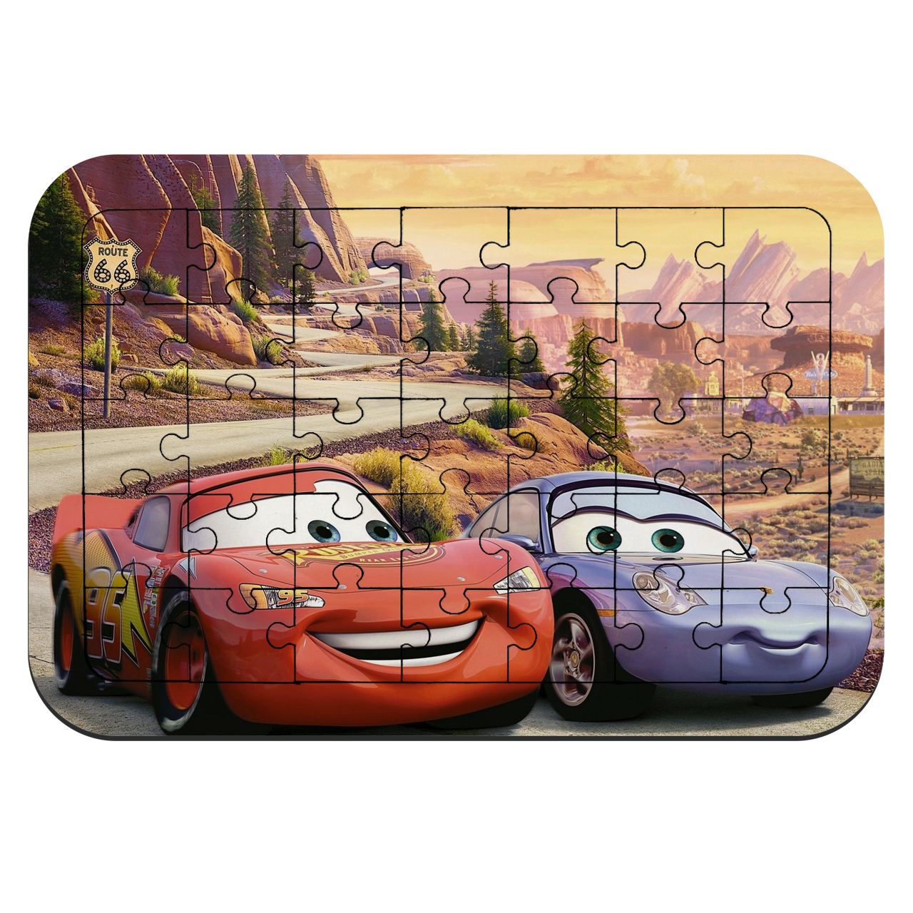 پازل 35 تکه طرح انیمیشن ماشینها مدل NI120