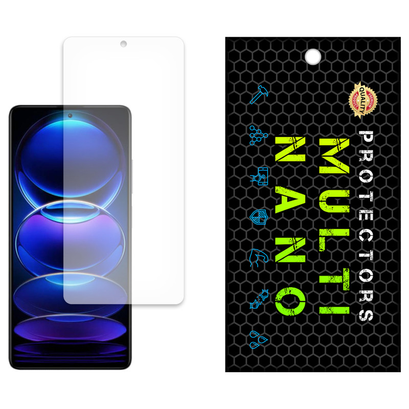 محافظ صفحه نمایش مات مولتی نانو مدل X-S1M مناسب برای گوشی موبایل شیائومی Redmi Note 12 Pro | کالا برتری