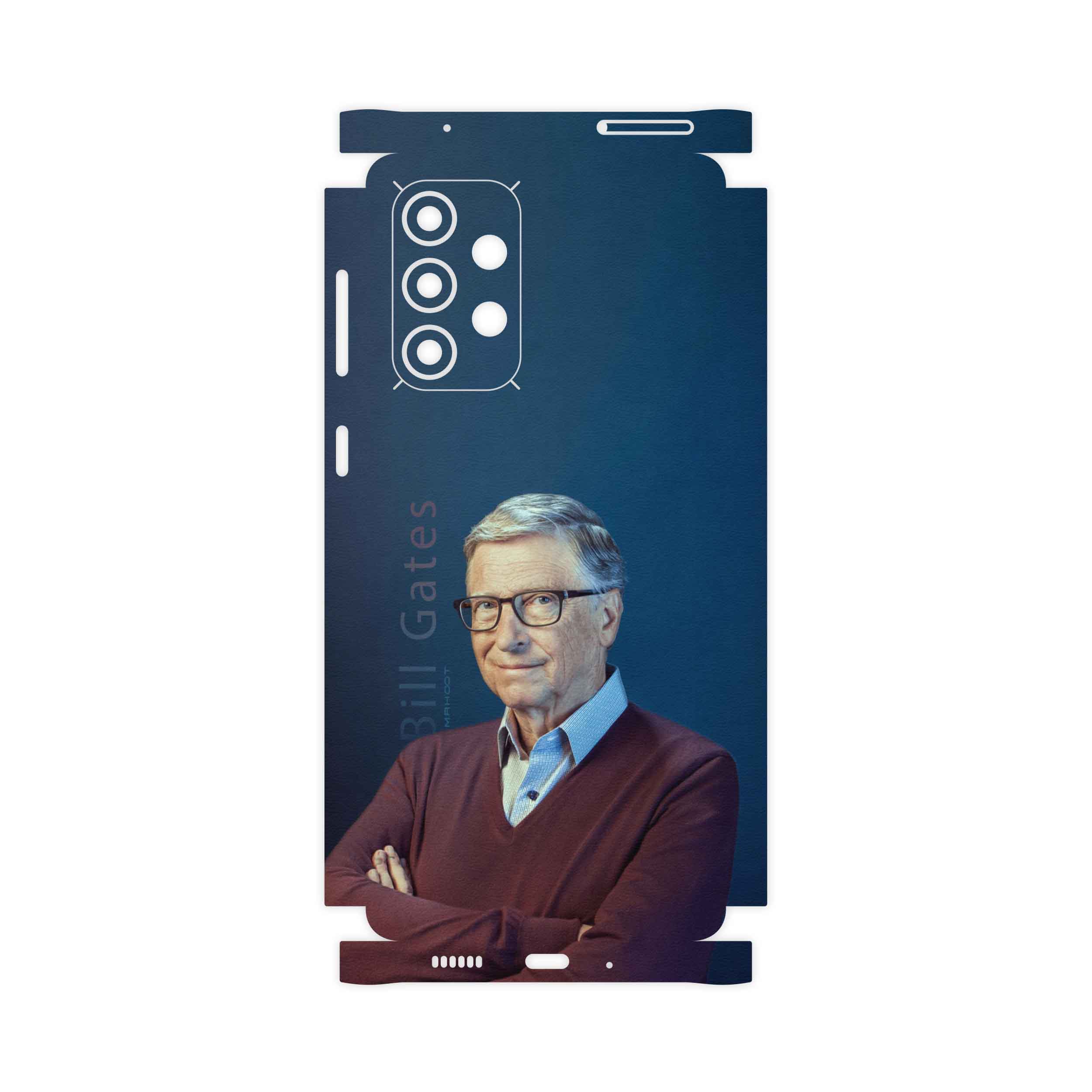 برچسب پوششی ماهوت مدل Bill-Gates-FullSkin مناسب برای گوشی موبایل سامسونگ Galaxy A33 5G