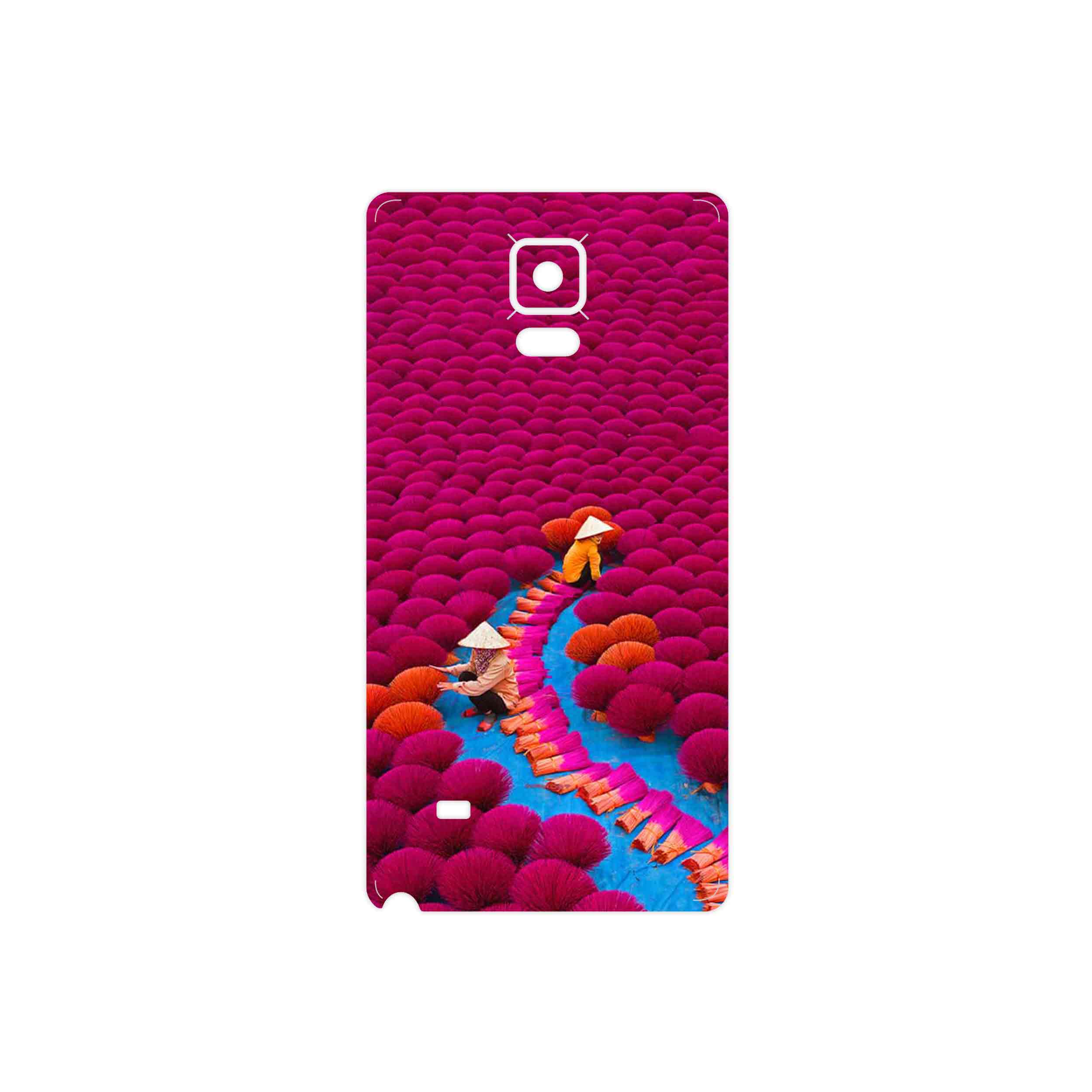 برچسب پوششی ماهوت مدل Vietnam Incense Wood Farms مناسب برای گوشی موبایل سامسونگ Galaxy Note 4