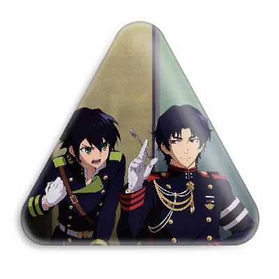 پیکسل خندالو طرح گورن و یو انیمه اسرافیل پایانی مدل مثلثی کد 12637