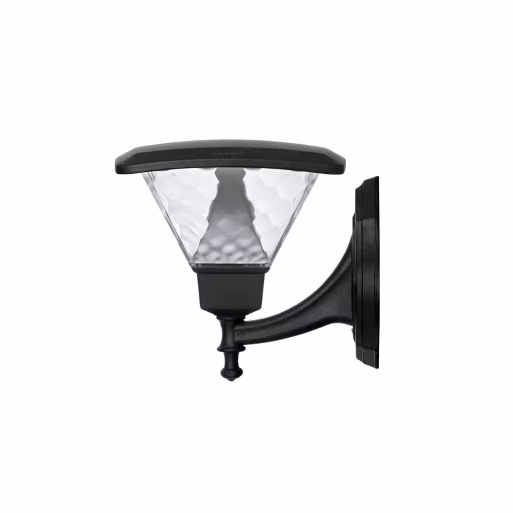 چراغ حیاطی دیواری شب تاب SH-109590030 مدل تابش ماژول‌دار