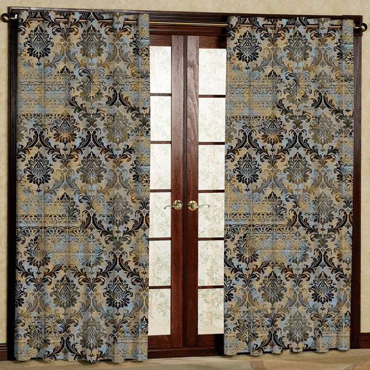 پرده پانچی کد 5192 سایز 280x140 سانتی متر