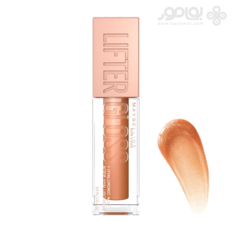 رژ لب مایع میبلین مدل LIFTER GLOSS شماره 019 رنگ GOLD