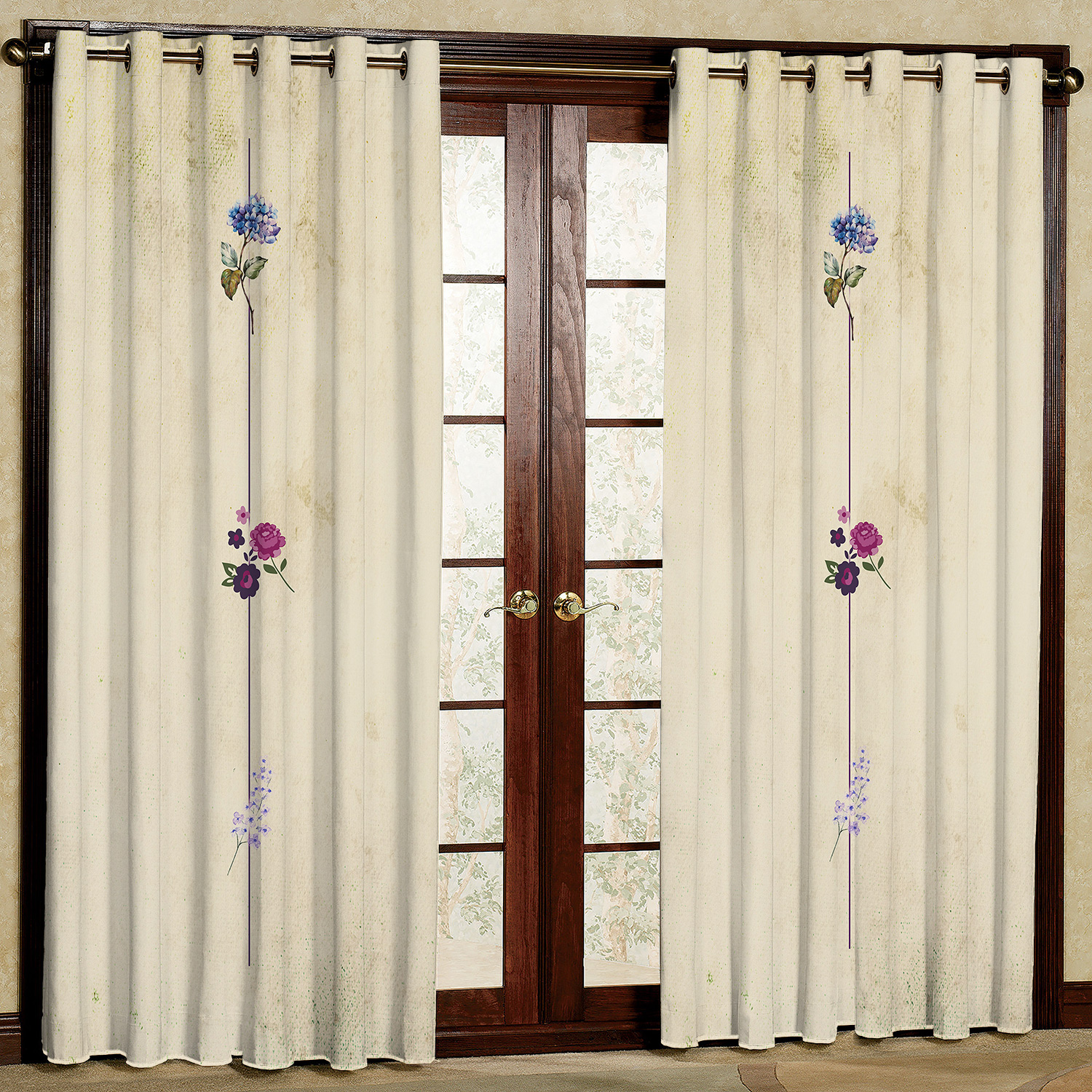 پرده مدل مخمل پانچی کد 1804 سایز 200x140 سانتی متر