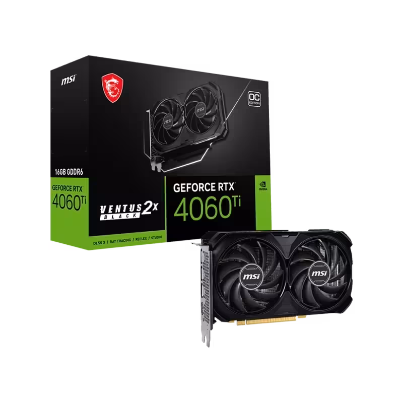 کارت گرافیک MSI RTX4060 Ti VENTUS 2X 16G OC | قدرت