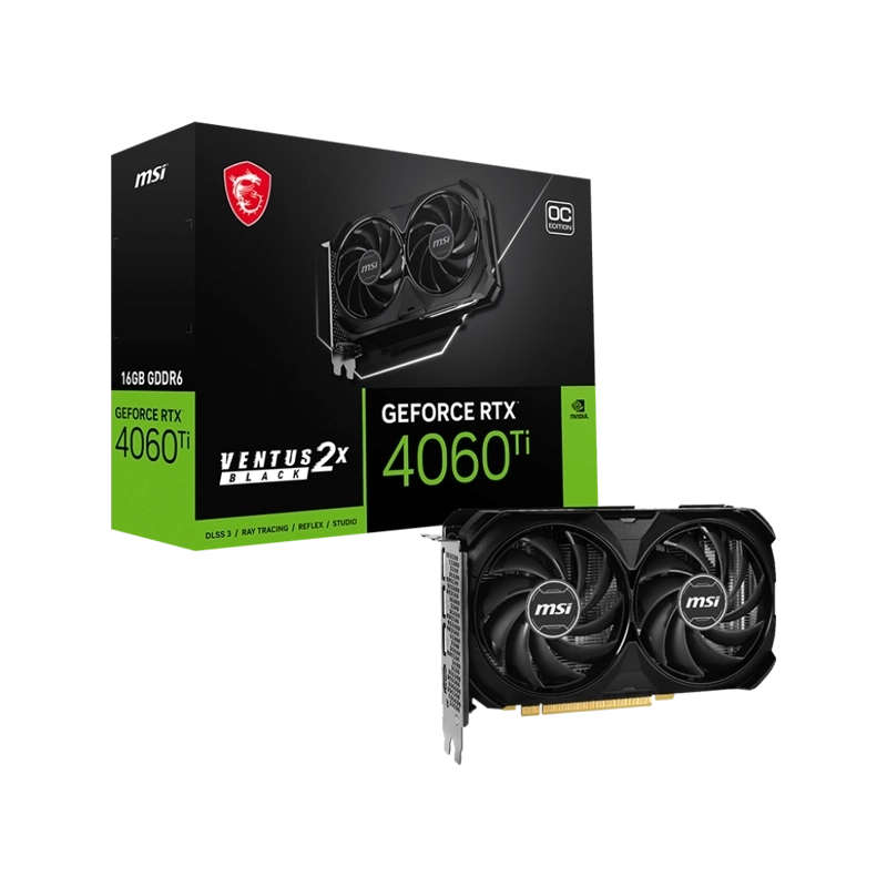 کارت گرافیک MSI RTX4060 Ti VENTUS 2X 16G OC | قدرت