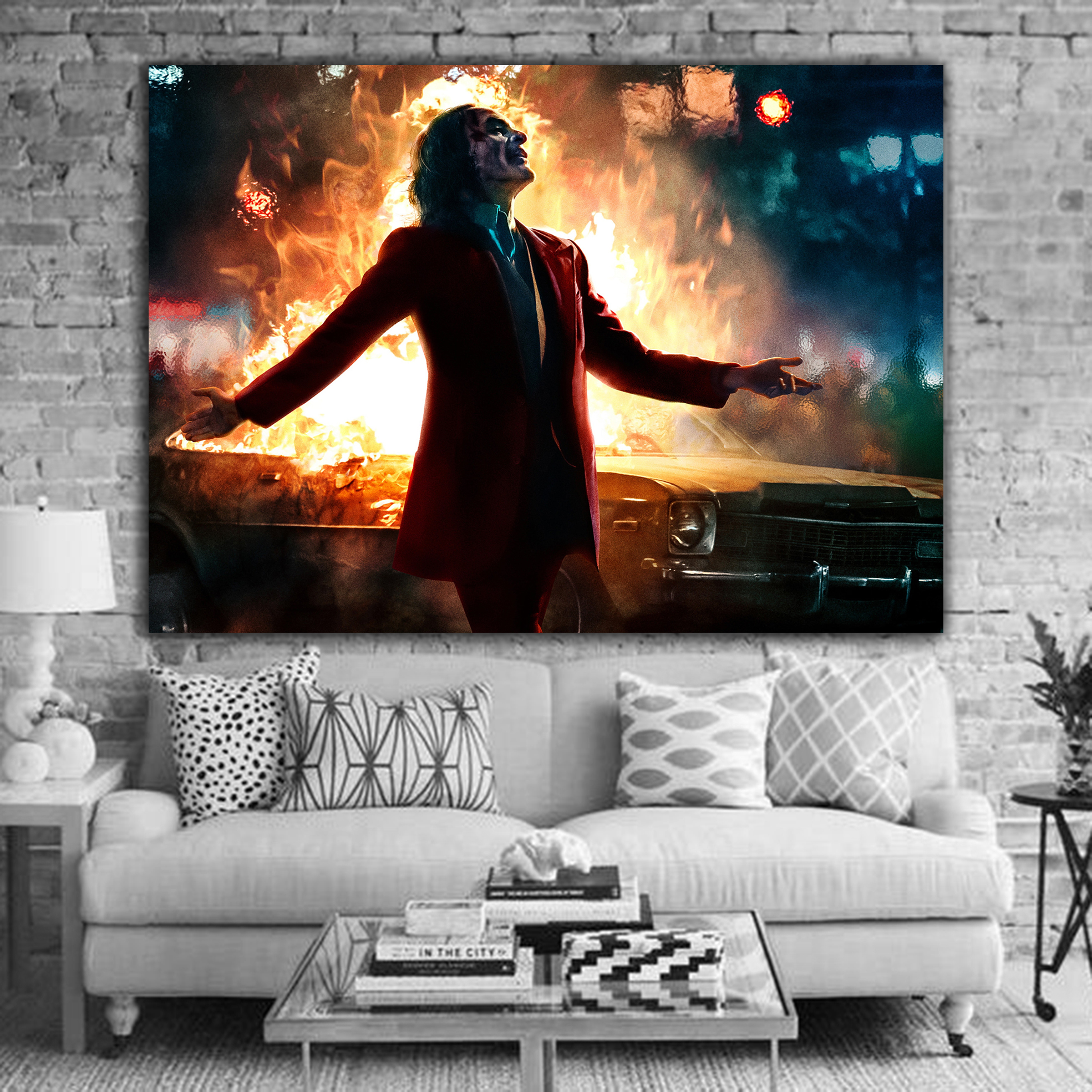 تابلو شاسی طرح جوکر مدل 8