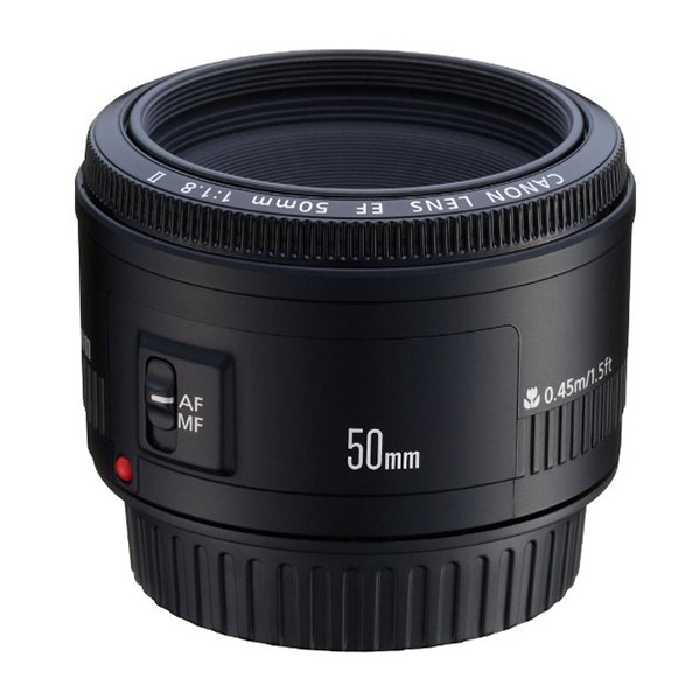 لنز دوربین عکاسی 50 میلیمتر کانن