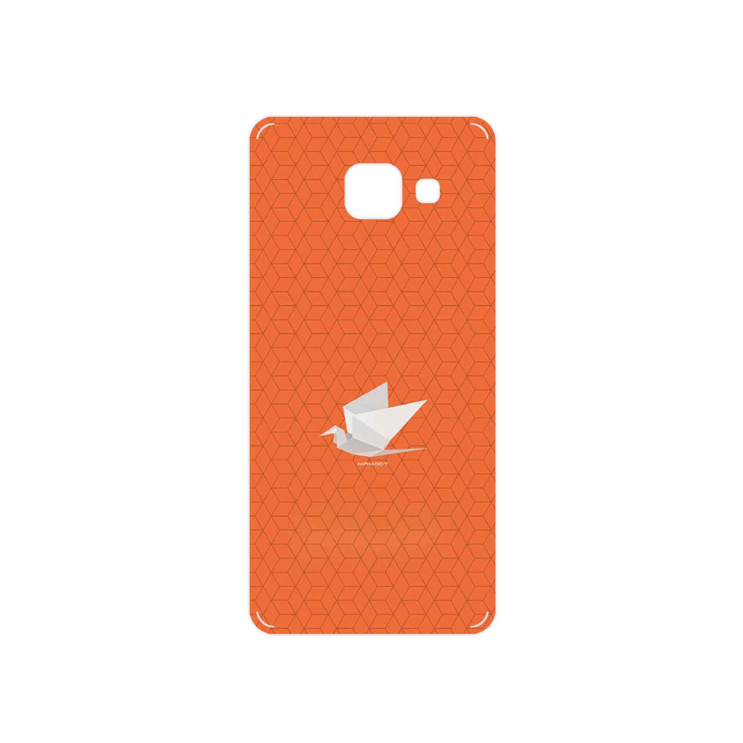 برچسب پوششی ماهوت مدل Minimalist origami bird مناسب برای گوشی موبایل سامسونگ Galaxy A3 2016