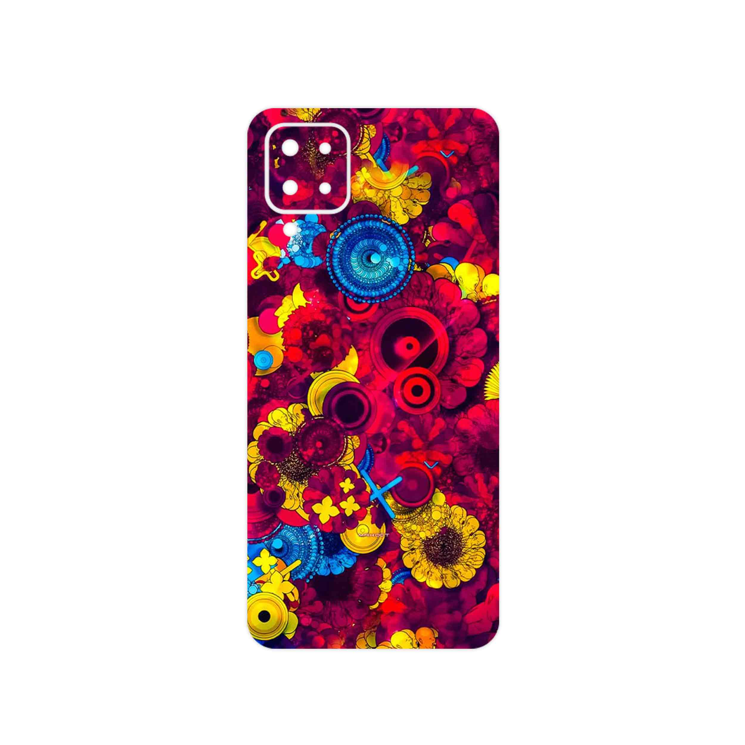 برچسب پوششی ماهوت مدل Vector Flower Garden Digital Art مناسب برای گوشی موبایل سامسونگ Galaxy F12