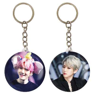 جاکلیدی خندالو مدل بکهیون گروه اکسو کد 1360413601 مجموعه 2 عددی