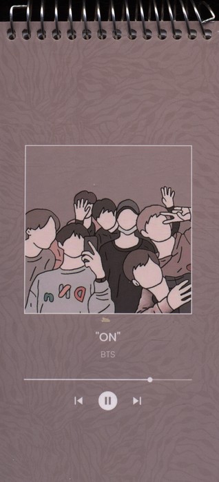 دفتر یادداشت BTS (کد b3)،(سیمی) - ناشربوک | خرید آنلاین کتاب