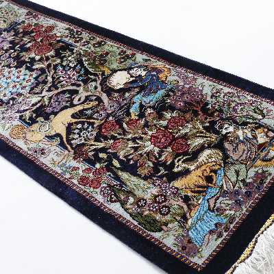 فرش دستبافت نیم متری کد C002