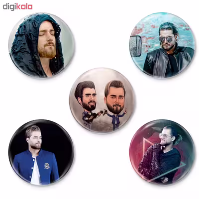 پیکسل طرح ماکان بند کد 36.22 مجموعه 5 عددی