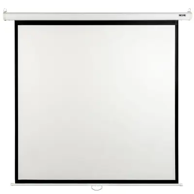 پرده نمایش دستی پروژکتور اسکوپ سایز 250cm