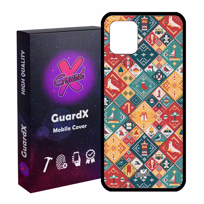 کاور گارد ایکس طرح Pattern مدل Glass10168 مناسب برای گوشی موبایل سامسونگ Galaxy Note 10 Lite