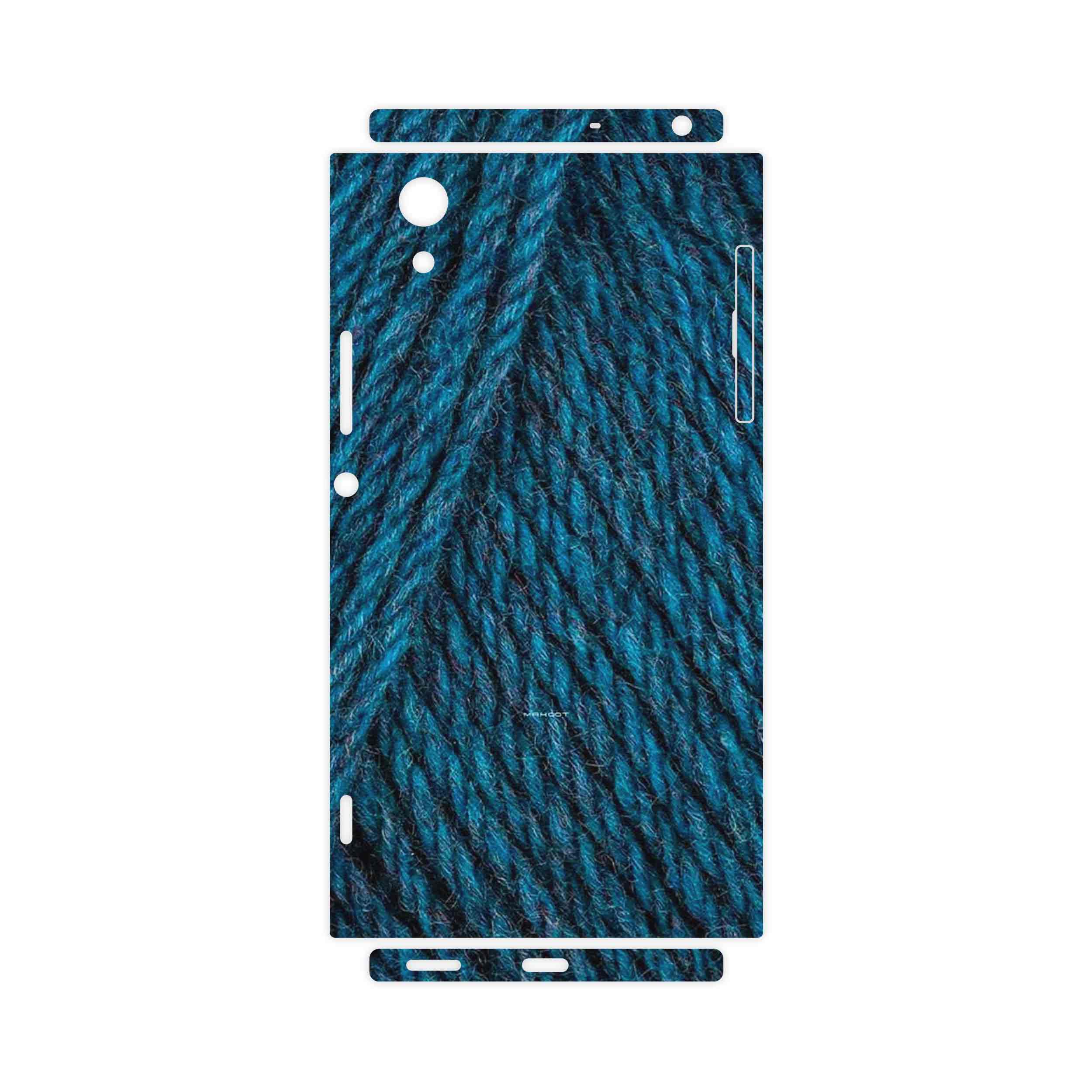 برچسب پوششی ماهوت مدل Fabric Texture 1-FullSkin مناسب برای گوشی موبایل سونی Xperia XA1