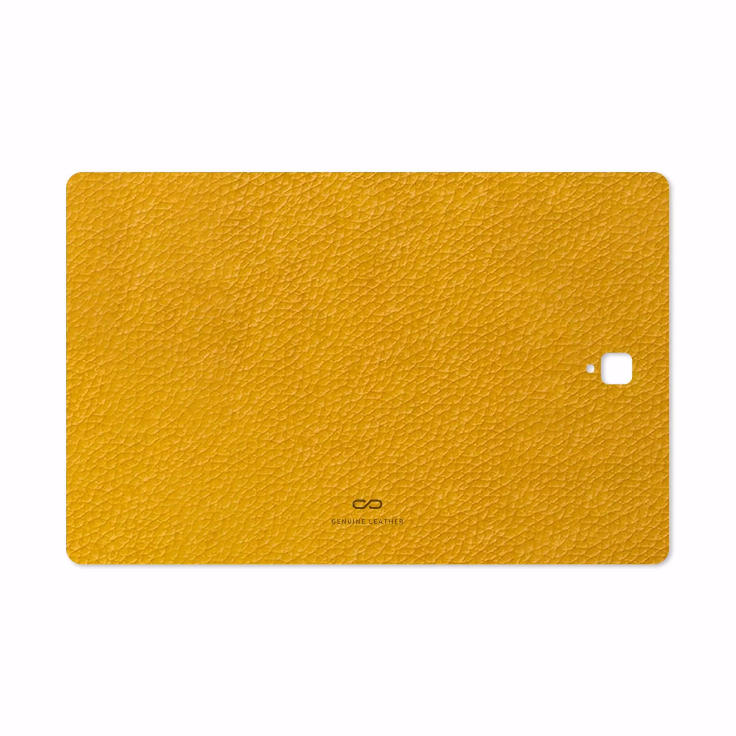 برچسب پوششی ماهوت مدل Mustard-Leather مناسب برای تبلت سامسونگ Galaxy Tab S3 9.7 2017 T825