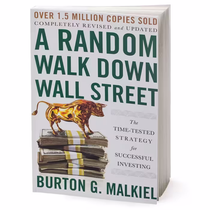 کتاب A Random Walk Down Wall Street اثر Burton G. Malkiel انتشارات W. W. Norton &amp; Company