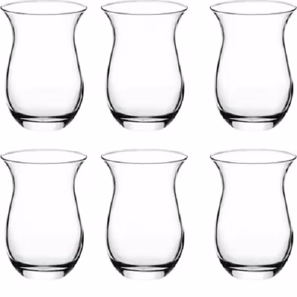 استکان پاشاباغچه مدل گالاتا کد 42341 بسته 6 عددی 