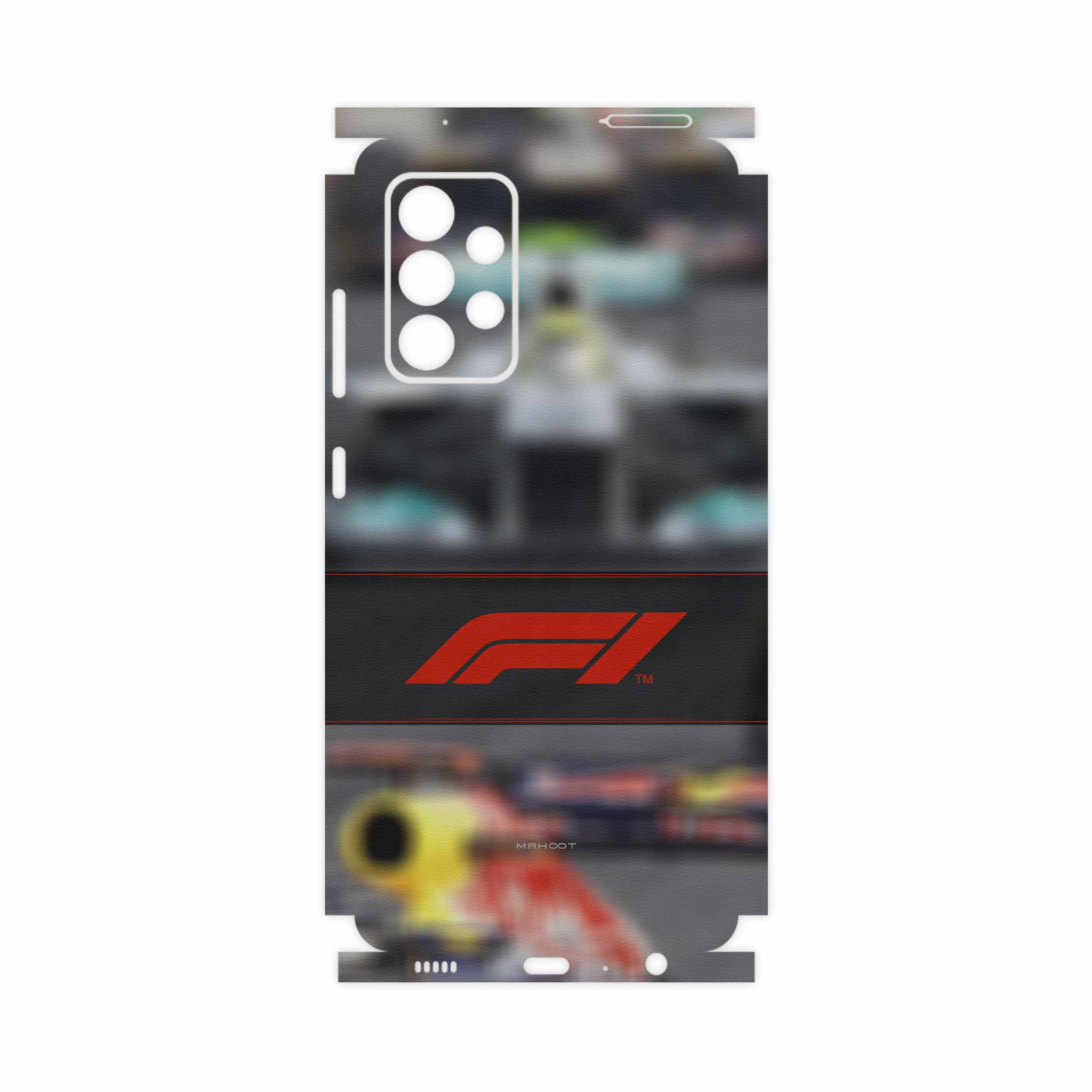 برچسب پوششی ماهوت مدل Formula-One-FullSkin مناسب برای گوشی موبایل سامسونگ Galaxy A52 5G