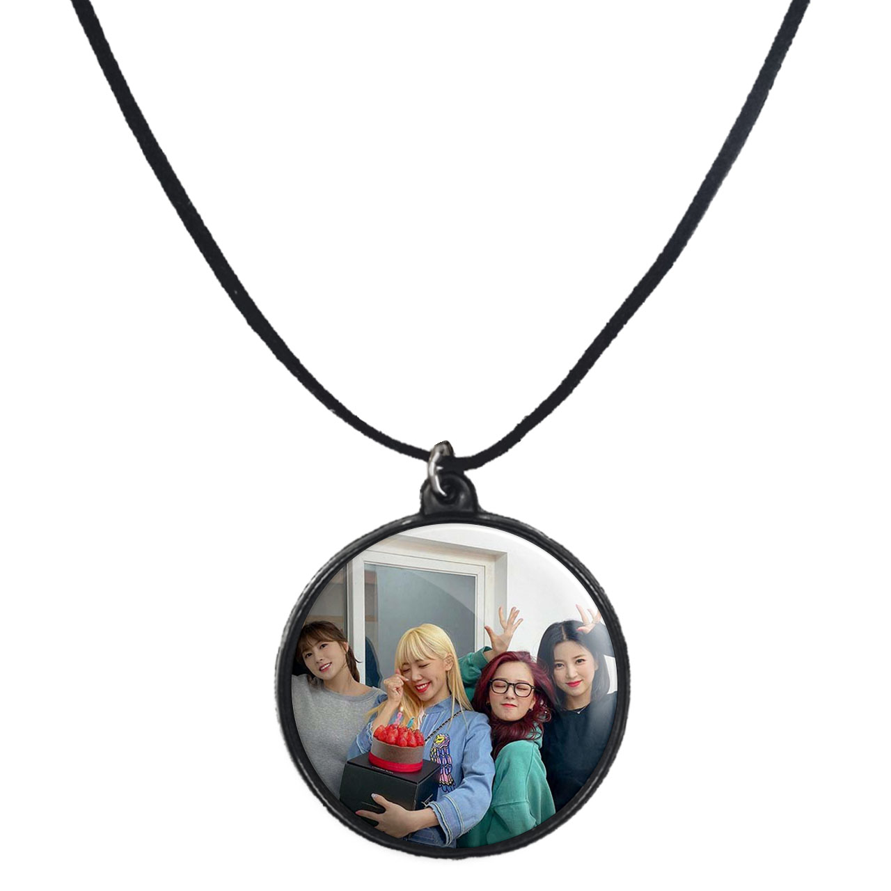 گردنبند پرمانه طرح Apink کد pmb.11971 مدل دو طرفه