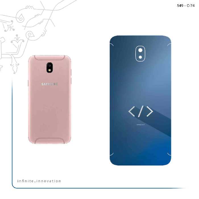 برچسب پوششی ماهوت مدل Minimal Coding icon مناسب برای گوشی موبایل سامسونگ Galaxy J5 Pro