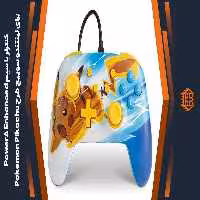 کنترلر با سیم PowerA Enhanced مخصوص Nintendo Switch – طرح Pokemon Pikachu Charge