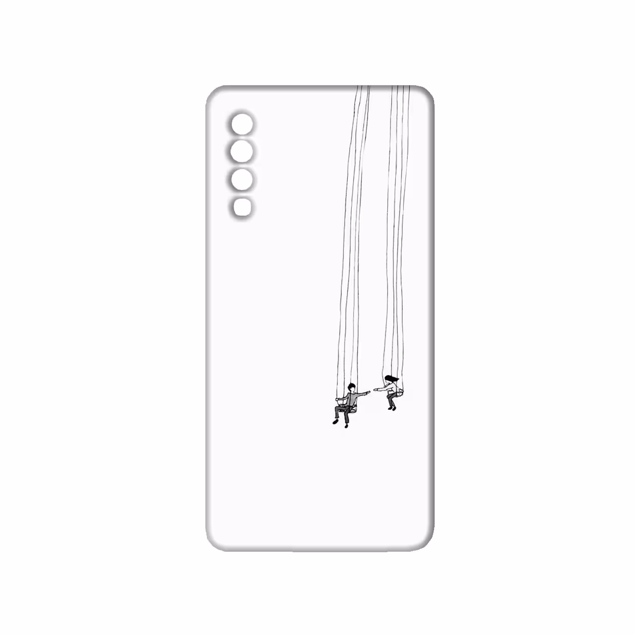 کاور مدل عاشقانه کد 123 مناسب برای گوشی موبایل سامسونگ galaxy A50 / A50s / A30s 