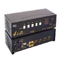 کی وی ام سوییچ 4 پورت HDMI KVM کی نت پلاس مدل KPH624