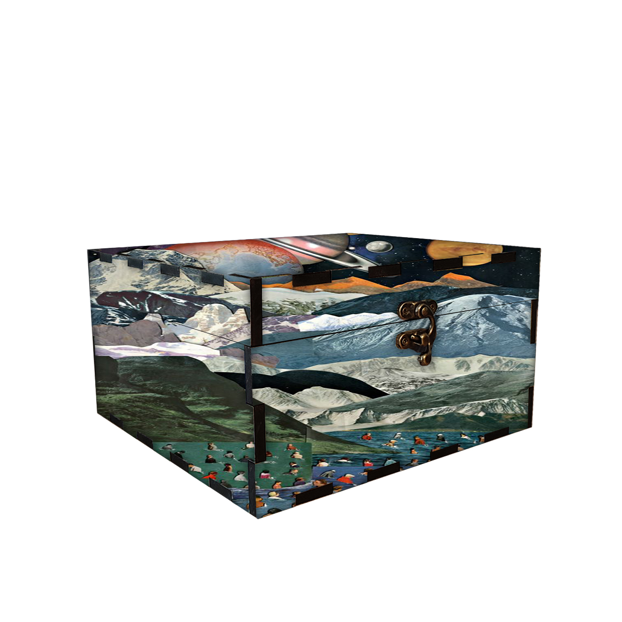 جعبه هدیه مدل کوه کد 139