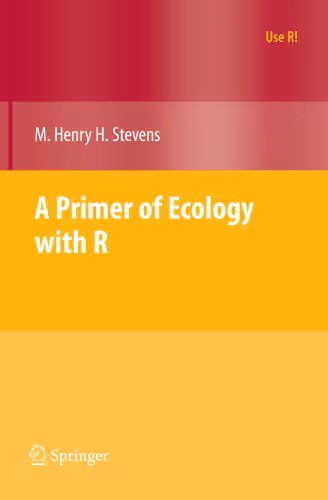 خرید و دانلود نسخه کامل کتاب A Primer of Ecology with R