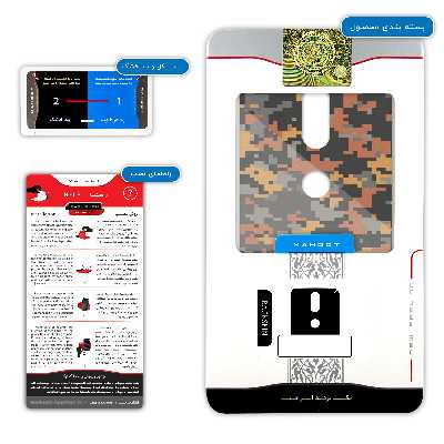 برچسب پوششی ماهوت مدل Army-Autumn-pixel مناسب برای گوشی موبایل موتورولا Moto G4