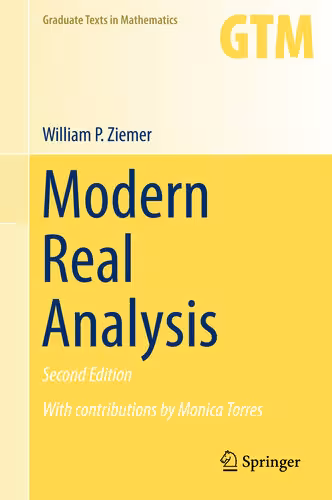 خرید و دانلود نسخه کامل کتاب Modern Real Analysis