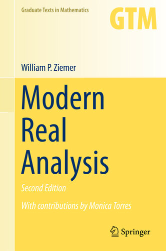 خرید و دانلود نسخه کامل کتاب Modern Real Analysis